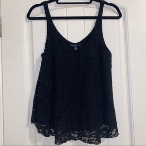 Black Lace Tank